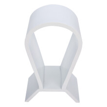 Wooden Headphone Stand U Shape Headset Holder Helmet Hanger Modern Design Adjustable Foundation Wide Compatibility Smooth Wood Material Headset