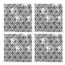 Vintage chique stijl textuur stencilset, duurzame PET-materiaal reliëffolder, herbruikbaar doe-het-zelf kaartenmaaktool, diverse patronen compatibel