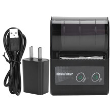 Auto Sleep Wake Up Thermal Printer, Bluetooth Receipt Printer With Compact Lightweight Build, Ideal For Mobile Business And Outdoor Events, Clear