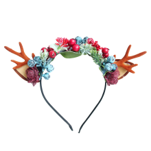 Renhårband med blommor, festivalhuvudring för kvinnor och flickor, universell passform tack vare utmärkt elasticitet, högkvalitativ