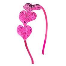Idea regalo unica per San Valentino, design a cuore con paillettes, comodo da indossare, versatile, accessorio per capelli da festa per ogni