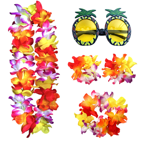 Tropical Garden Lei, Επαρκής Ποσότητα για Πάρτι Γενεθλίων, Γάμο, Αρραβώνα, Baby Shower, Νυφικό