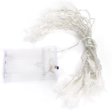 Decorative Fairy Lights Battery Operated String Lights With Remote Control, 8 Lighting Modes Waterproof LED Bulbs For Weddings Bedrooms Patios