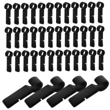 Hard Hat Light Clips 100 Pack Plastic Headlamp Hooks For Rope Light Mounting Compatible With Hard Hats
