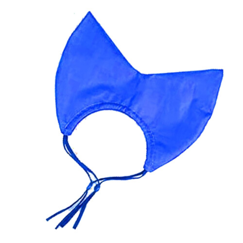 Cats Bathing Hat Water Resistant Ear Guard Cats Shower-Blue
