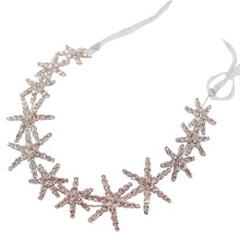 Elegantes Kristall-Seestern-Haarband, Strass-Haaraccessoires für besondere Anlässe
