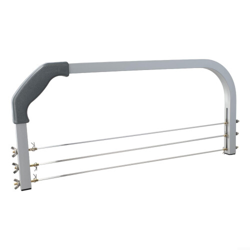 Adjustable Cake Leveler with 3 Wires for Precise Layer Cutting and Even Layer Slicing