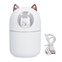 Tiché zvlhčovače s chladnou mlhou, mini přenosný USB zvlhčovač se dvěma režimy rozprašování a nočním světlem, bezvodý zvlhčovač s