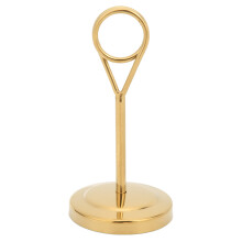 Stainless Steel Table Number Holders Elegant Table Decoration Concise Design High Quality Material Durable Structure Compact Size Lightweight And