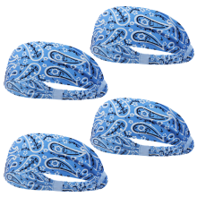 Modieuze haarbanden, brede haarband met gedraaide knoop, boho bandana haarbanden voor dames, ultiem zacht en comfortabel, geschikt voor