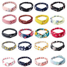 Modieuze boho-hoofdbanden voor dames, zachte, elastische chiffon satijn linnen haaraccessoires, absorberend, vochtafvoerend en antislip ontwerp,