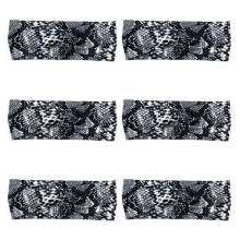 Breites Kopftuch für Damen, modisches Haarband, rutschfest, elastisch, im Boho-Stil gehalten, schweißabsorbierend, Haaraccessoire, Turban-Stil,