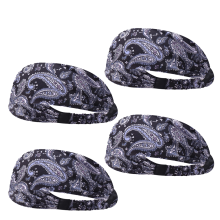 Hoogwaardig materiaal, antislip bandana, boho bandana hoofdband voor vrouwen en meisjes, ultieme zachtheid en comfort, geschikt voor strandvakanties.