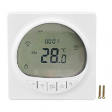 Smart Thermostat Programmable High Accuracy 3 Modes Adjustable Multifunctional Floor Heating Thermostat for Home