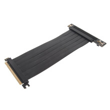 Câble de rallonge PCIe 3.0 x16 à haute vitesse de 50 cm, flexible, extension à 90, noir