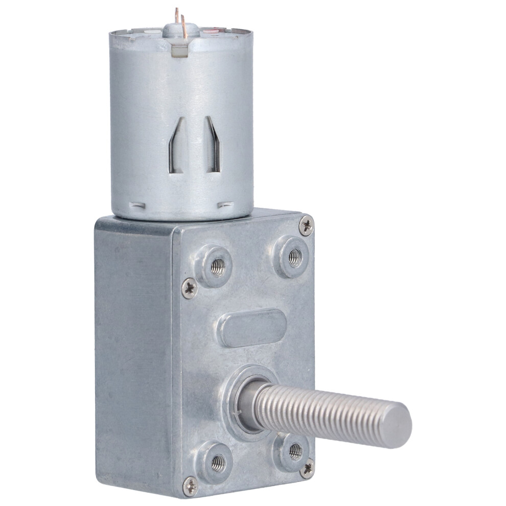 Jgy370 33Mm Dc24v Low Speed Self-Locking Turbine Threaded Shaft Motor M8 Screw 8451377262744