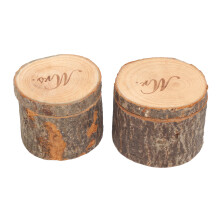 Rustikale Ringbox aus Holz im Vintage-Design – die perfekte Geschenkidee für Hochzeit, Valentinstag oder Verlobung.
