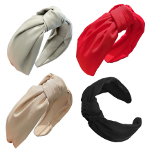 Knotted Headband for Dating Work Family Gatherings, Fashionable Hair Accessories Universal Size Comfortable Wear Quality Fabric, Stylish Design for Mo