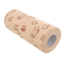 Beige Kitchen Paper Towels Absorbent Disposable Hand Towels for Easy Clean and No Residue