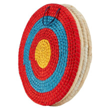 Handmade Archery Target Traditional Straw Outdoor Practice Compatible With Recurve Bow Longbow Compound Bow 50cm 4Layer