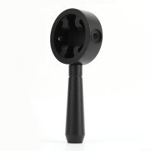 Coffee Machine Steam Control Lever Aluminum Handle Replacement for 870 875 876 Models Black Easy to Install Steam Knob