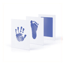 Inkless Baby Hand and Footprint Kit, Mess Free Ink Pad for Newborn Keepsake, Clean Touch Ink Pad for Hand and Footprint Pad, Safe Non Toxic Film for