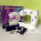 Mini Electric Sewing Machine with Light, Compact Size, Easy Operation for Beginners, Purple 21x19x9cm 5