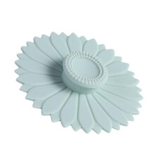 Cup Lids Silicone For Coffee And Tea Cups | Green Reusable Dustproof Hot Cup Covers, Wine Glass Covers