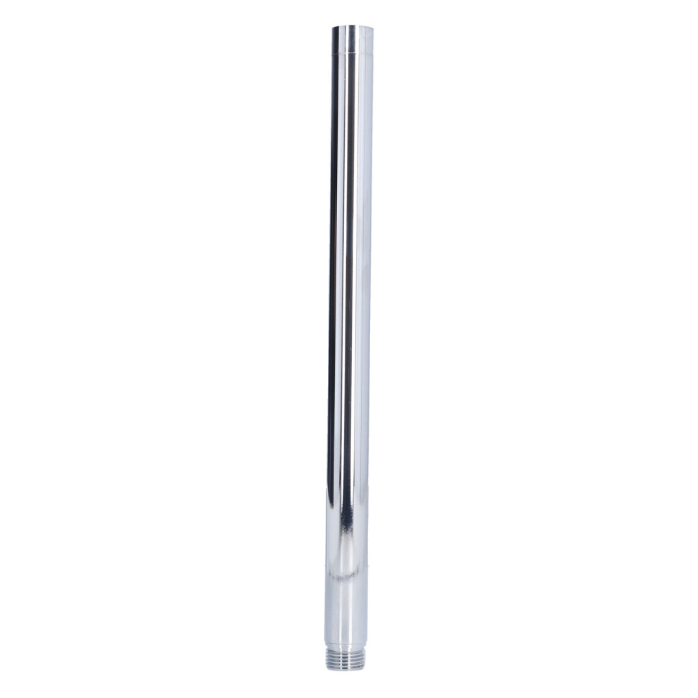30Cm/12In Stainless Steel Shower Arm G1/2In Polished Chrome Finish Easy Install 5001377266797