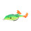 Doppelte Propeller-Froschköder aus PVC, 9,5 cm, langlebige künstliche Angelköder 9