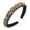 Tiara feminina elegante, acolchoada com strass de cristal, visual sofisticado com detalhes em pérola, design de borda larga ideal para casamentos e 1