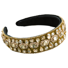 Einzigartiges Design-Haarband, bequemes und strapazierfähiges Haaraccessoire für Damen, dehnbares und superflexibles gepolstertes breites Band,