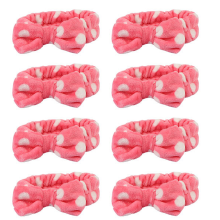 Elastische haarband, rekbare make-up hoofdband met zachte, comfortabele stof, geschikt voor spa, douchen, yoga, hardlopen, wandelen, feestjes, dansen