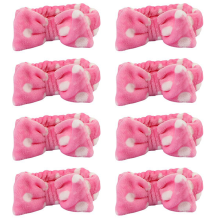 Fascia cosmetica, fascia per capelli in microfibra super morbida e dolce con elastico regolabile per varie occasioni tra cui spa, doccia, yoga,