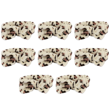 Elastische gezichtsband met luipaardprint, zachte make-up, huidverzorging en haaraccessoires voor meisjes, praktische en opvallende pluizige