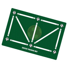 Soccer Training Mat NonSlip For Kids, Footstep Agility Floor Mat, Soccer Skills Training Floor Mat