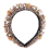 Tiara barroca com strass e cristais, acolchoada e antiderrapante, para mulheres e meninas (estilo retrô da moda). 1