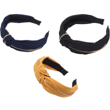 Elegante haaraccessoires voor vrouwen, veelzijdige geknoopte hoofdbanden met een modieuze hoofddoek voor een hoofdpijnvrije ervaring.
