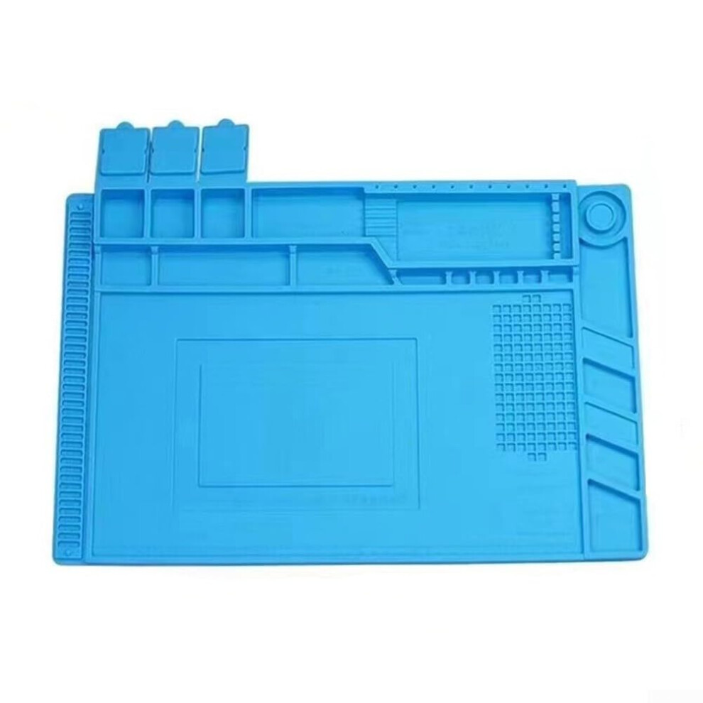 Soldering Mat For Electronics Repairs Large 17.7 X 11.8 In, Silicone, Heat Resistant, Nonslip Work Surface 9199774181372