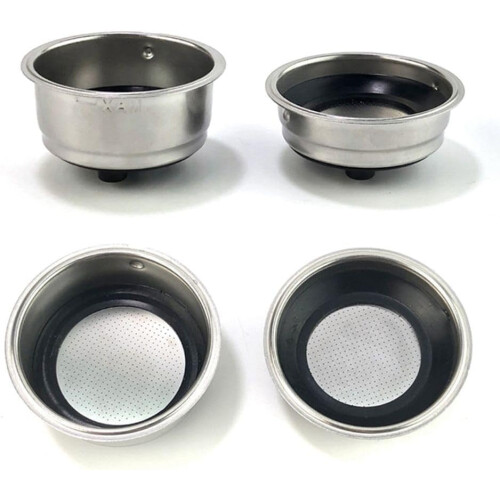 Coffee Filter Baskets 2Pack Stainless Steel Reusable Compatible With Most Drip Coffee Makers Effortless Brewing 1