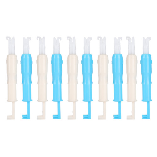 Needle Threading Tool Automatic Needle Threader Quick Sewing Threader Durable Material Practical Functions Double Functions Sewing Machine Accessory