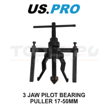 US PRO Tools 3 Jaw Pilot Bearing Puller 17-50mm Hardened Steel Jaws 5177