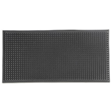 Lätt att rengöra spillmatta för bardiskar, hållbar giftfri flexibel robust barmatta vattentät luktfri formbar PVC-gummimatta för kök