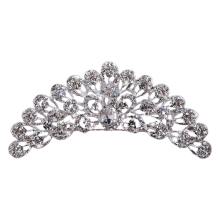 Accessoire für Mädchen bei Hochzeiten und Geburtstagsfeiern, Kristallhaarkamm mit exquisitem Design