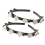 Tiara Boho com Pérolas de Cristal, Tiara com Pérolas e Strass, Tiara Trançada Brilhante com Zircônias, Tiara Dupla com Torção, Pérolas 1