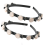 Tiara Boho com Pérolas de Cristal, Tiara com Pérolas e Strass, Tiara Trançada Brilhante com Zircônias, Tiara Dupla com Torção, Pérolas 1