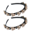 Tiara Boho com Pérolas de Cristal, Tiara com Pérolas e Strass, Tiara Trançada Brilhante com Zircônias, Tiara Dupla com Torção, Pérolas 1
