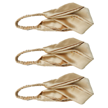 Schützendes Haarband, einzigartiges Design, kühle und atmungsaktive Maulbeerseide, individuell anpassbar, rutschfest, elegant und strapazierfähig