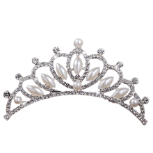 Wedding Party Accessory for Girls, Crystal Hair Comb with Exquisite Design for Birthday Celebrations