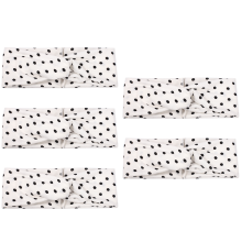 Sportieve yoga haarband, brede elastische hoofdband voor dames met verbeterde elastische band, verlengde stof voor buitengebruik (lengte 26,7 cm,